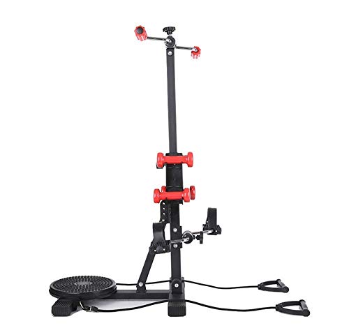 Escalador Vertical Gimnasio En Casa, Máquina De Escalada Bicicleta Estática, Para El Hogar Entrenador Corporal Stepper Cardio, Entrenamiento De Entrenamiento Empuñaduras Antiadherentes Piernas Brazos