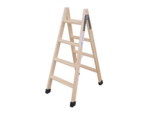 Escaleras Climent Cb - Escalera Madera Doble 6-P Con Taco D6T Escaleras Climent Cb - Escalera Madera Doble 6-P Con Taco D6T