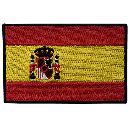 España Bordó El Hierro Bordado Del Applique En Cosen En Insignia Del Remiendo España Bordó El Hierro Bordado Del Applique En Cosen En Insignia Del Remiendo