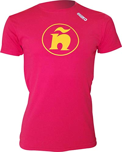 ESPAÑA Camiseta EKEKO INCREIBLE Ñ, Atletismo, Running y Deportes en General (XL, Manga Corta)