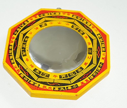 Espejo Bagua (Bagwa) para protección contra la energía negativa pasiva (cóncava inclinada hacia adentro). ESPEJOS FENG SHUI TRIGRAM PARA PROTECCIÓN Y BUENA SUERTE por Mystic East. Espejo Bagua (Bagwa) para protección contra la energía negativa pasiva (cóncava inclinada hacia adentro). ESPEJOS FENG SHUI TRIGRAM PARA PROTECCIÓN Y BUENA SUERTE por Mystic East.