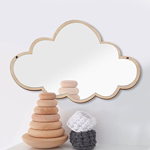 Espejo habitación niños, Espejo acrílico nórdico Decorativo Etiqueta de la Pared calcomanía niños niños Arte decoración (Cloud) Espejo habitación niños, Espejo acrílico nórdico Decorativo Etiqueta de la Pared calcomanía niños niños Arte decoración (Cloud)