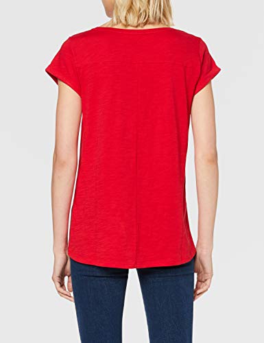 Esprit 999ee1k828 Camiseta, Rojo (Dark Red 610), Medium para Mujer Esprit 999ee1k828 Camiseta, Rojo (Dark Red 610), Medium para Mujer