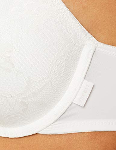 Esprit Mackay CLAS.Push A/f Sujetador con Push-up, Blanco (Off White 110), 95C (Talla del Fabricante: 80 C) para Mujer Esprit Mackay CLAS.Push A/f Sujetador con Push-up, Blanco (Off White 110), 95C (Talla del Fabricante: 80 C) para Mujer
