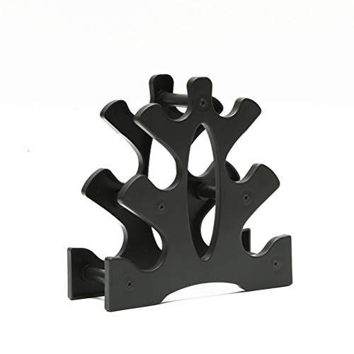 Estante con mancuernas, Juego de 3 niveles de pesas con mancuernas verticales Conjunto de 6 mancuernas para ejercicios de gimnasia con mancuernas, almacenamiento de mancuernas hexagonales, árbol Estante con mancuernas, Juego de 3 niveles de pesas con mancuernas verticales Conjunto de 6 mancuernas para ejercicios de gimnasia con mancuernas, almacenamiento de mancuernas hexagonales, árbol