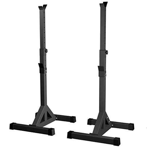 Estante De Sentadillas Estante De Barra Banco De Pesas Para El Hogar Equipo De Fitness Barbell Taburete Plano De Empuje Estante De Sentadillas Simple Prensa De Banco, Plegable Multi Sit Up, Para Leva