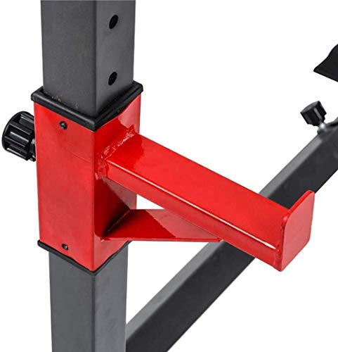 Estante para Sentadillas Estante Ajustable Multifunción Altura Estante para Sentadillas Levantamiento De Pesas Soporte De Entrenamiento De Fuerza para Deportes Tough Gym, House Estante para Sentadillas Estante Ajustable Multifunción Altura Estante para Sentadillas Levantamiento De Pesas Soporte De Entrenamiento De Fuerza para Deportes Tough Gym, House