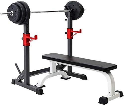 Estante para Sentadillas Estante Ajustable Multifunción Altura Estante para Sentadillas Levantamiento De Pesas Soporte De Entrenamiento De Fuerza para Deportes Tough Gym, House