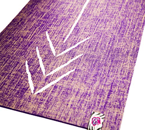 Esterilla Eco Yute Yoga (Morado)