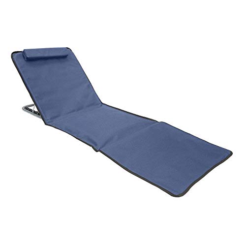 Esterilla Playa Acolchada Reclinable Con Respaldo Plegable Esterilla Playa Acolchada Reclinable Con Respaldo Plegable