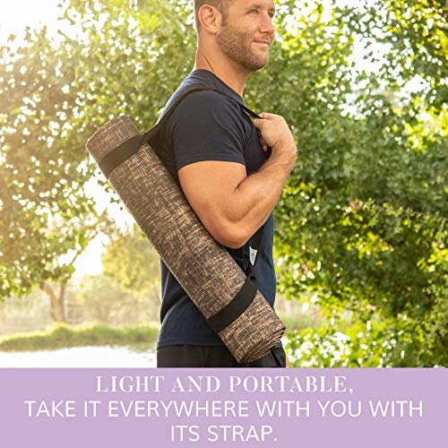 Esterilla Yoga Antideslizante - Colchoneta Gimnasia Gruesa y Plegable con Correa Yoga Mat para Deporte en Casa, Fitness, Gimnasia y Pilates - Alfombra de Goma y Mat de Yute Ecológico Esterilla Yoga Antideslizante - Colchoneta Gimnasia Gruesa y Plegable con Correa Yoga Mat para Deporte en Casa, Fitness, Gimnasia y Pilates - Alfombra de Goma y Mat de Yute Ecológico