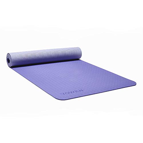 Esterilla Yoga, Colchoneta de Yoga, Tapete de Yoga, Estera de Yoga Ecológica Deportes y Ejercicios Esterilla de Pilates Colchonetas de Entrenamiento, 6mm TPE Yoga Mat con Cinta y Bolsa de Yoga Esterilla Yoga, Colchoneta de Yoga, Tapete de Yoga, Estera de Yoga Ecológica Deportes y Ejercicios Esterilla de Pilates Colchonetas de Entrenamiento, 6mm TPE Yoga Mat con Cinta y Bolsa de Yoga