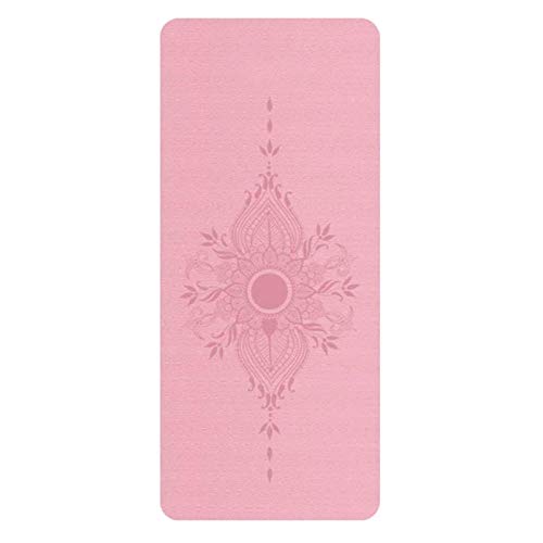 Esterillas Yoga Antideslizante 80cm Espesante Ensanchado Largo Principiante De Yoga Fitness Alfombra Home Yoga Estera mwsoz (Color : D)