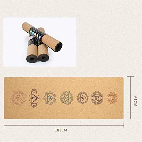 Esterillas Yoga Antideslizante Ejercicio Mat Fitness Mat Principiante Mat De Yoga Mat Natural Rubber Yoga mwsoz