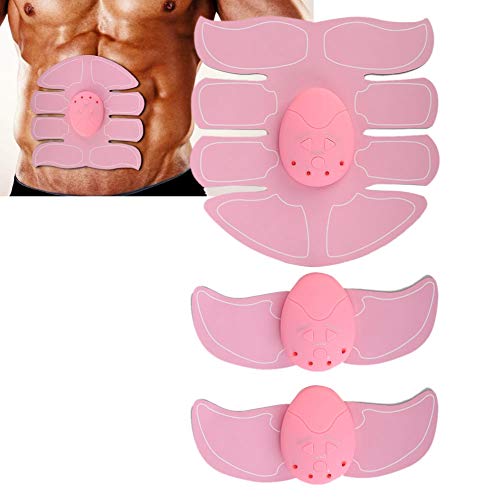 Estimulador muscular para el hogar EMS Fitness Abdominal Pad de entrenamiento Estimulador corporal unisex, tóner muscular, estimulante Entrenamiento de abdomen/brazo/pierna