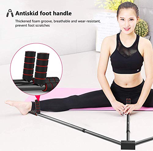 Estirador de Pierna de 3 Barras Dispositivo de extensión de Pierna Dividida Flexibilidad portátil Máquina de Estiramiento Entrenamiento de Fuerza de Estiramiento Máquinas de Pierna Yoga Danza Estirador de Pierna de 3 Barras Dispositivo de extensión de Pierna Dividida Flexibilidad portátil Máquina de Estiramiento Entrenamiento de Fuerza de Estiramiento Máquinas de Pierna Yoga Danza