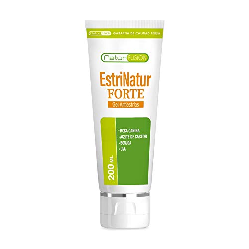 ESTRINATUR FORTE | Gel Antiestrías Nº1 | Previene y Elimina eficazmente las Estrías | Tratamiento ideal para Mujeres Embarazadas, Adolescentes y Deportistas | Fórmula 0% Parabenos – 200 ML