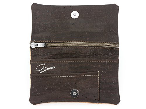 Estuche de Tabaco de Liar Hecho de Piel Vegana de Corcho – con Cremallera y Compartimentos – Pitillera Blanda Original - Hombre y Mujer – by SIMARU (Marrón Raizes) Estuche de Tabaco de Liar Hecho de Piel Vegana de Corcho – con Cremallera y Compartimentos – Pitillera Blanda Original - Hombre y Mujer – by SIMARU (Marrón Raizes)