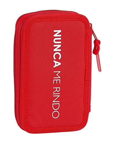Estuche Escolar con 28 Útiles Incluidos de Sevilla FC Corporativa, 125x40x195mm Estuche Escolar con 28 Útiles Incluidos de Sevilla FC Corporativa, 125x40x195mm