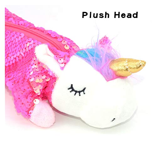 Estuche escolar Lentejuelas de lápices Crayon Licorne Astucci Estuchos Lapices Lapices Lamiñas Unicornio Etui Pennen Kawaii Suministros Escolares Kalem Kutusu estuches (Color : Tiger)