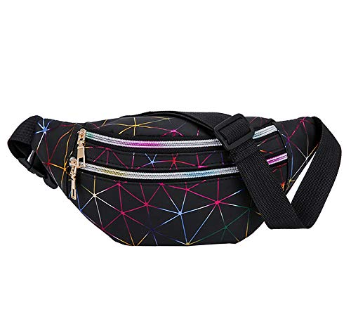 Estwell Riñonera Mujer Moda Riñonera Deportiva Viaje Bolso de Cintura Running Impermeable Riñoneras de Marcha Fanny Pack Estwell Riñonera Mujer Moda Riñonera Deportiva Viaje Bolso de Cintura Running Impermeable Riñoneras de Marcha Fanny Pack
