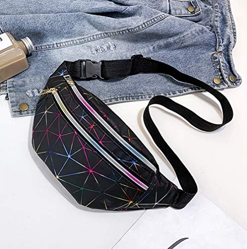 Estwell Riñonera Mujer Moda Riñonera Deportiva Viaje Bolso de Cintura Running Impermeable Riñoneras de Marcha Fanny Pack Estwell Riñonera Mujer Moda Riñonera Deportiva Viaje Bolso de Cintura Running Impermeable Riñoneras de Marcha Fanny Pack