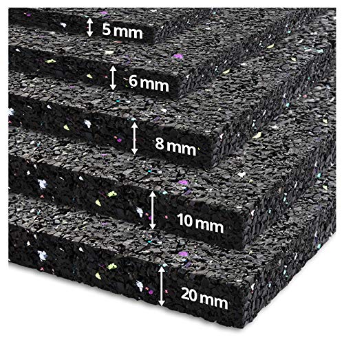 etm Alfombra Lavadora - Alfombrilla antivibración | Suelo Lavadora Ultra Resistente | Goma granulada | Aislante de Ruido y Movimiento | Grosor 10mm (200x125 cm) etm Alfombra Lavadora - Alfombrilla antivibración | Suelo Lavadora Ultra Resistente | Goma granulada | Aislante de Ruido y Movimiento | Grosor 10mm (200x125 cm)