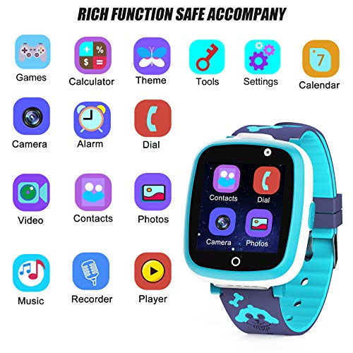ETPARK Relojes para Niños, Reloj Inteligente Niño, Llamadas y Mensajes, Chat de Voz, SOS, control parental, Cmara, Juegos, Regalo para Niños de 3-12 años. Incluye Cargador. ETPARK Relojes para Niños, Reloj Inteligente Niño, Llamadas y Mensajes, Chat de Voz, SOS, control parental, Cmara, Juegos, Regalo para Niños de 3-12 años. Incluye Cargador.