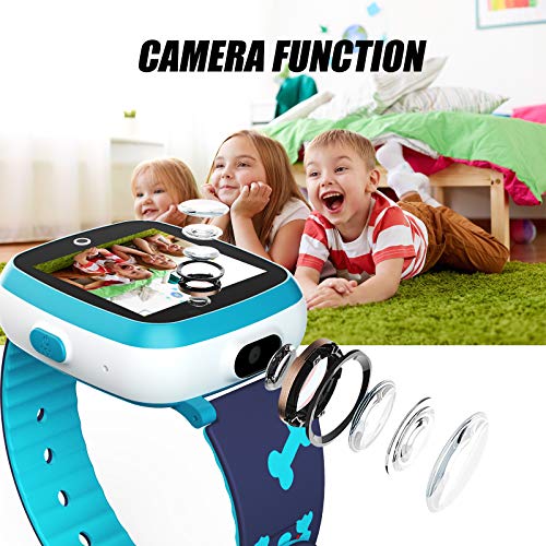 ETPARK Relojes para Niños, Reloj Inteligente Niño, Llamadas y Mensajes, Chat de Voz, SOS, control parental, Cmara, Juegos, Regalo para Niños de 3-12 años. Incluye Cargador.