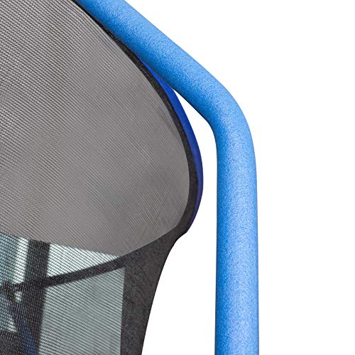 EUGAD Cama Elastica Trampolin Jardín Infantil Hacer Ejercicio Ø240cm Jugar Mejora la Forma Física Color Azul 0003BC EUGAD Cama Elastica Trampolin Jardín Infantil Hacer Ejercicio Ø240cm Jugar Mejora la Forma Física Color Azul 0003BC