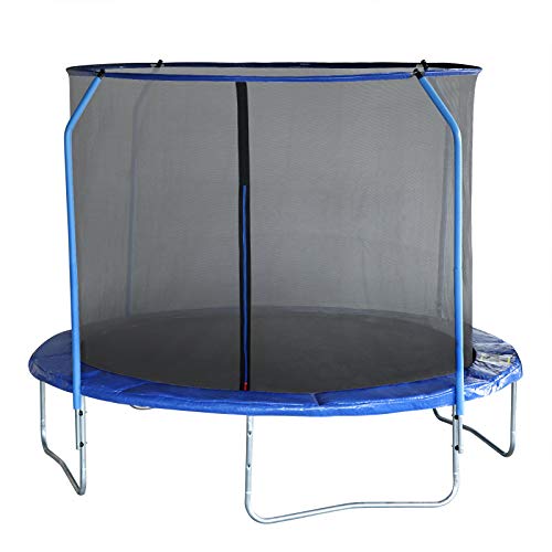 EUGAD Cama Elastica Trampolin Jardín Infantil Hacer Ejercicio Ø310cm Jugar Mejora la Forma Física Color Azul 0001BC