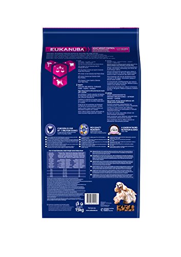 Eukanuba Adulto Control de peso Raza mediana Pollo [15 Kg]