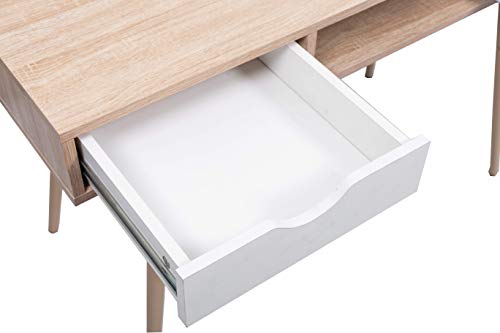 EUROSILLA Berkeley Mesa Escritorio, Madera, 110 x 50 cm EUROSILLA Berkeley Mesa Escritorio, Madera, 110 x 50 cm
