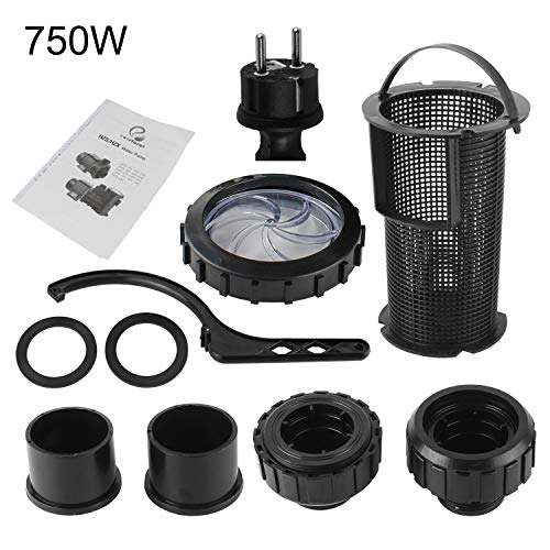 everfarel 230V Bomba de Filtro Bomba para Piscina Bomba, Verde (HZS-750 14500l/h) everfarel 230V Bomba de Filtro Bomba para Piscina Bomba, Verde (HZS-750 14500l/h)