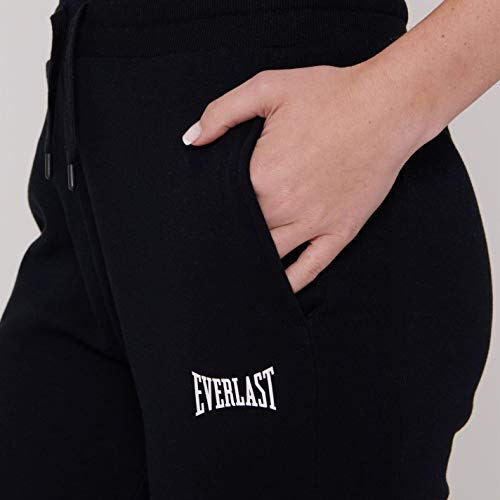 Everlast - Pantalones de chándal para mujer Negro S