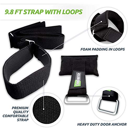 EverStretch Stretching Piernas: Más Flexible con el Entrenador de flexibilidad para Puertas, Equipo Estiramiento Pro para Ballet, Danza, MMA, Taekwondo, Gimnasia. ¡Tu Equipo de Estiramiento portátil! EverStretch Stretching Piernas: Más Flexible con el Entrenador de flexibilidad para Puertas, Equipo Estiramiento Pro para Ballet, Danza, MMA, Taekwondo, Gimnasia. ¡Tu Equipo de Estiramiento portátil!
