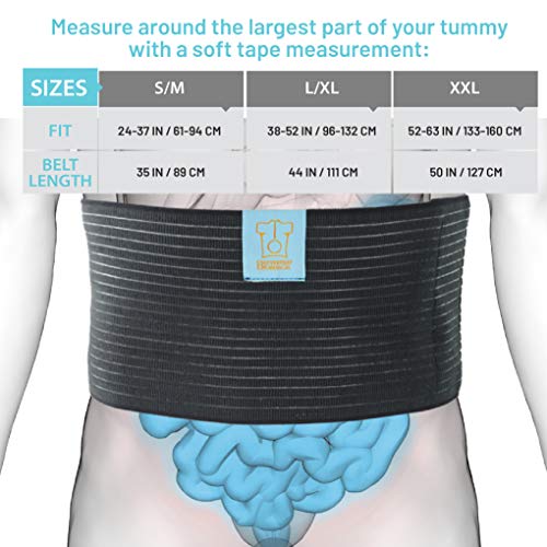 Everyday Medical Carpeta abdominal para cirugía postoperatoria para hombres y mujeres: corsé compresión estomacal grado médico para cirugías de cintura y abdomen, bypass gástrico, liposucción, cesárea Everyday Medical Carpeta abdominal para cirugía postoperatoria para hombres y mujeres: corsé compresión estomacal grado médico para cirugías de cintura y abdomen, bypass gástrico, liposucción, cesárea