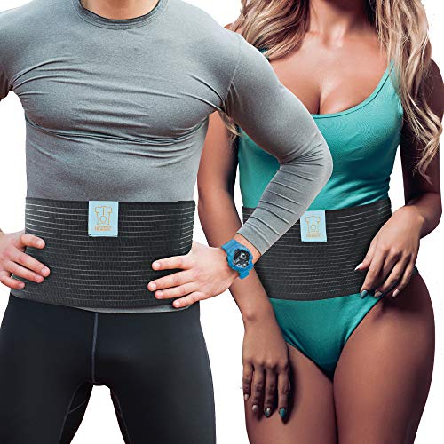 Everyday Medical Carpeta abdominal para cirugía postoperatoria para hombres y mujeres: corsé compresión estomacal grado médico para cirugías de cintura y abdomen, bypass gástrico, liposucción, cesárea Everyday Medical Carpeta abdominal para cirugía postoperatoria para hombres y mujeres: corsé compresión estomacal grado médico para cirugías de cintura y abdomen, bypass gástrico, liposucción, cesárea
