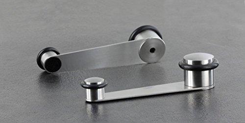 EVI Herrajes 040152RAM - Tope retenedor, Acero Inoxidable, color Goma Negra, para Puertas de 70 mm EVI Herrajes 040152RAM - Tope retenedor, Acero Inoxidable, color Goma Negra, para Puertas de 70 mm