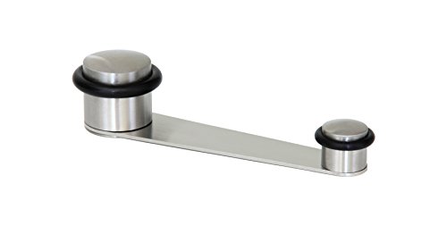 EVI Herrajes 040152RAM - Tope retenedor, Acero Inoxidable, color Goma Negra, para Puertas de 70 mm EVI Herrajes 040152RAM - Tope retenedor, Acero Inoxidable, color Goma Negra, para Puertas de 70 mm