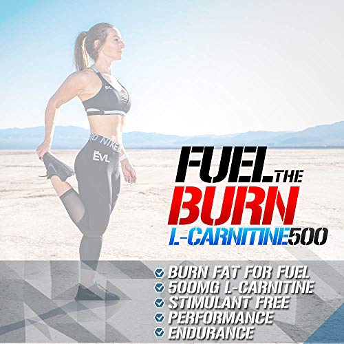 Evlution Nutrition L-Carnitine500 500 mg de Pura L Carnitina en Cada Porción (120 Porciones, Cápsulas) Evlution Nutrition L-Carnitine500 500 mg de Pura L Carnitina en Cada Porción (120 Porciones, Cápsulas)