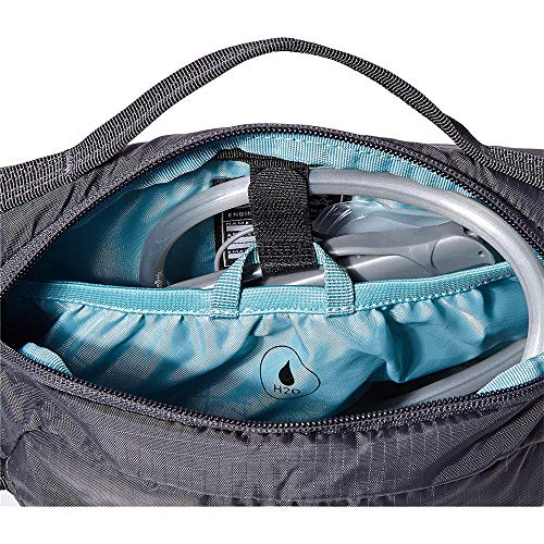 EVOC Sports GmbH Hip Pack Pro 3l + 1, 5l Bladder Riñonera, Unisex Adulto, Negro y Gris Carbono, Talla única EVOC Sports GmbH Hip Pack Pro 3l + 1, 5l Bladder Riñonera, Unisex Adulto, Negro y Gris Carbono, Talla única