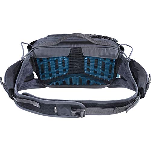 EVOC Sports GmbH Hip Pack Pro 3l + 1, 5l Bladder Riñonera, Unisex Adulto, Negro y Gris Carbono, Talla única EVOC Sports GmbH Hip Pack Pro 3l + 1, 5l Bladder Riñonera, Unisex Adulto, Negro y Gris Carbono, Talla única