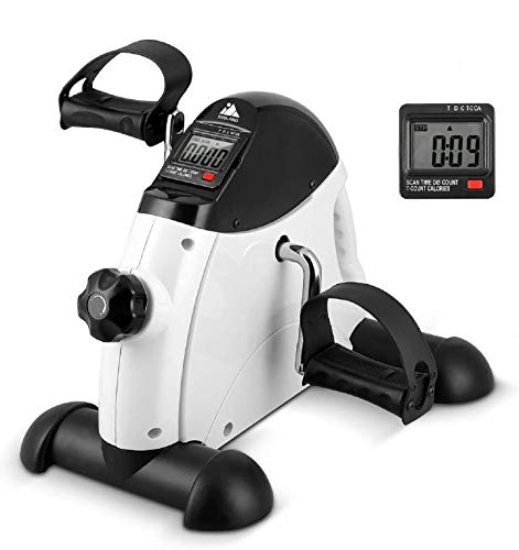 EVOLAND Pedales Estaticos, Mini Bicicleta Estática Plegable, Pedaleador Plegable LCD Pantalla, Máquinas de Brazos y Piernas Entrenamiento Resistencia Ajustable para Hacer Ejercicio en Casa EVOLAND Pedales Estaticos, Mini Bicicleta Estática Plegable, Pedaleador Plegable LCD Pantalla, Máquinas de Brazos y Piernas Entrenamiento Resistencia Ajustable para Hacer Ejercicio en Casa