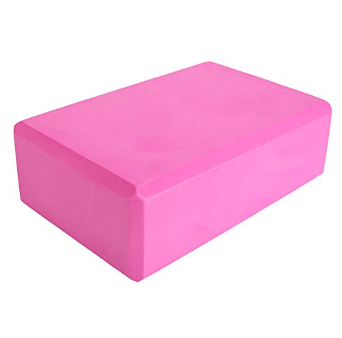 Exerz Bloques de Yoga 2 Piezas - Cómodo Ladrillo Yoga/Bloque de Espuma/Antideslizante - Ligero y fácil de Usar (Rosa) Exerz Bloques de Yoga 2 Piezas - Cómodo Ladrillo Yoga/Bloque de Espuma/Antideslizante - Ligero y fácil de Usar (Rosa)