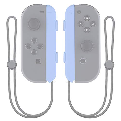 eXtremeRate 2 Piezas de Carcasa para Joycon Strap de Nintendo Switch Shell de Reemplazo Placa Cubierta de Correa Muñeca Joy-con Carcasa de Wrist Strap Botones para Nintendo Switch(Violeta Claro) eXtremeRate 2 Piezas de Carcasa para Joycon Strap de Nintendo Switch Shell de Reemplazo Placa Cubierta de Correa Muñeca Joy-con Carcasa de Wrist Strap Botones para Nintendo Switch(Violeta Claro)