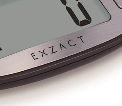 Exzact Básculas de Cocina/Balanza Electrónica/Escala Electrónica con Pantalla Grande y con Cuenco de Acero Inoxidable - 5kg/11lb (EX4350)