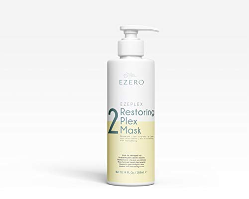 EZERO Mascarilla Plex para Cabellos Dañados o Secos con Aminoácidos con Proteina de Trigo, Ácido Hialurónico, Manteca de Karité y Aceite de Argán - Vegano - Aroma Flor Oriental - Profesional 300ml EZERO Mascarilla Plex para Cabellos Dañados o Secos con Aminoácidos con Proteina de Trigo, Ácido Hialurónico, Manteca de Karité y Aceite de Argán - Vegano - Aroma Flor Oriental - Profesional 300ml