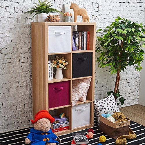 EZOWare Set de 4 Caja de Almacenaje, Cubos Organizador de Tela Plegable, Cajas de Almacenamiento para Ropa, Juguetes, Roperos, Armarios, Estanterías - 33 x 38 x 33 cm - Negro EZOWare Set de 4 Caja de Almacenaje, Cubos Organizador de Tela Plegable, Cajas de Almacenamiento para Ropa, Juguetes, Roperos, Armarios, Estanterías - 33 x 38 x 33 cm - Negro