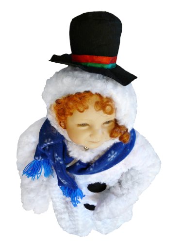 F61 Disfraz de muñeco de nieve, Tallas 0-6 meses (62-68 cm), Trajes de Carnaval de Disfraz de muñeco de nieve, Traje de Carnaval de Disfraz de muñeco de nieve, Para Niños, Niñas, Carnaval de Carnaval